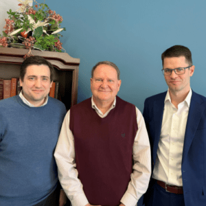 three lawyers standing together